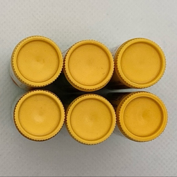 NEW Lot of 6 Burt's Bees Ginger Lime Moisturizing Lip Balm 100% Natural - Picture 7 of 8